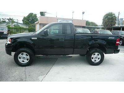 2004 ford f-150 stx 4x4 6.6 ft bed low mileage very clean.