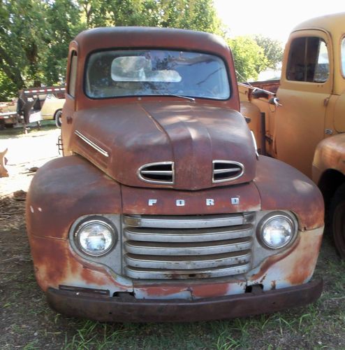 1948 1950 ford f3 3/4 ton pickup 48 49 50 hot rod project flathead engine