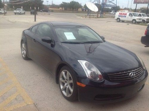 2004 infiniti g35 coupe sunroof leather