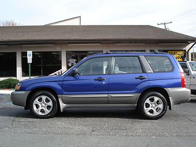 No reserve 2004 subaru forester 2.5 xs wagon awd 2.5l auto one owner nice!