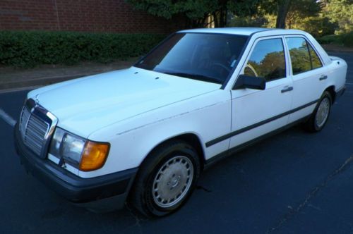 1987 mercedes-benz 300e georgia owned local trade leather seats no reserve only