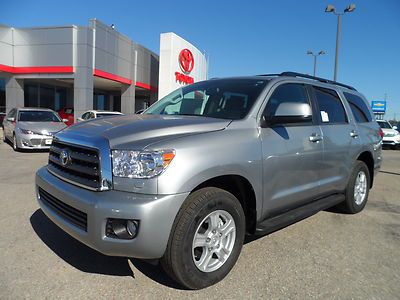 Hail sale new 2013 toyota sequoia 4x4 sr5 save over $7200