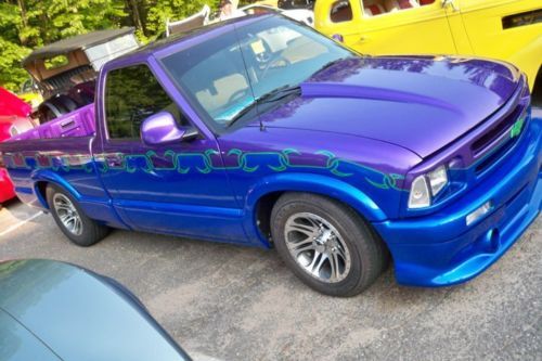 ** custom 1995 chevy s10 pick up truck ---- low reserve **