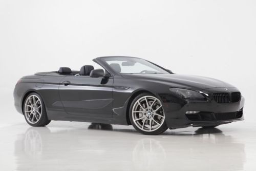 2012 fully loaded bmw 6 series convertible msrp $105k