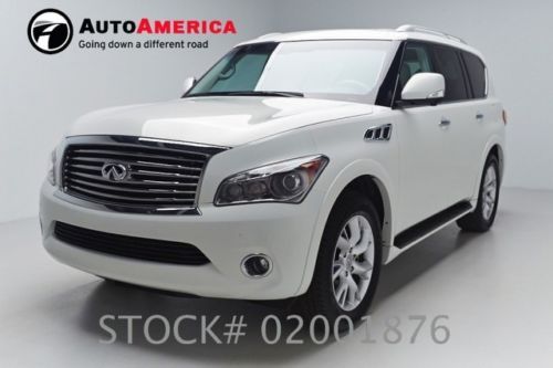 41k low miles 1 one owner qx56 nav leather roof entertainment autoamerica
