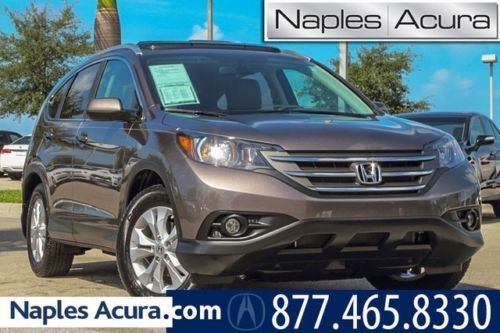 12 crv ex-l, 1-owner florida, low miles! free shipping! we finance!