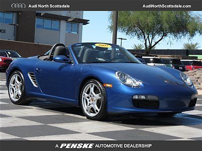 2007 porsche boxster- manual shift-leather-heated seats- bose sound-81k miles