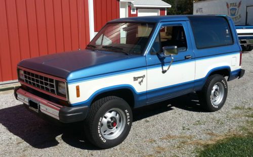 Purchase Used 1985 Ford Bronco Ii 4x4 2 Door 2 8l V6 Auto