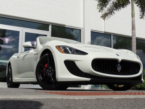 Florida 1 owner mc stradale white convertible 2k miles loaded new condition