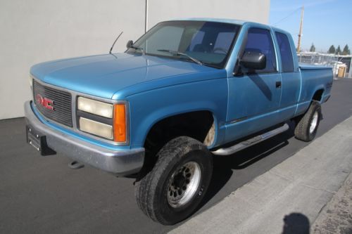 1993 gmc sierra 2500 extended cab 4wd automatic 8 cylinder no reserve