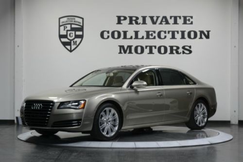 2012 audi a8l *rear seat package *1 owner *pano