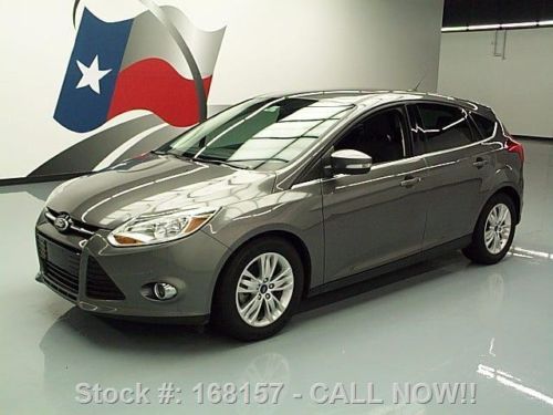 2012 ford focus sel hatchback auto cruise control 53k!  texas direct auto