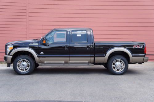 F250 king ranch navigatioin moonroof heated &amp; cooled seats fx4 off road package