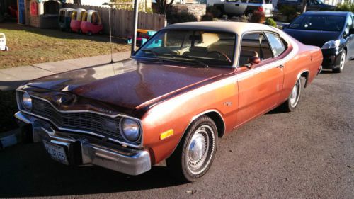 1973 dodge dart sport 2 door - 225 slant six &#034;one owner&#034; low miles &#034;runs great&#034;