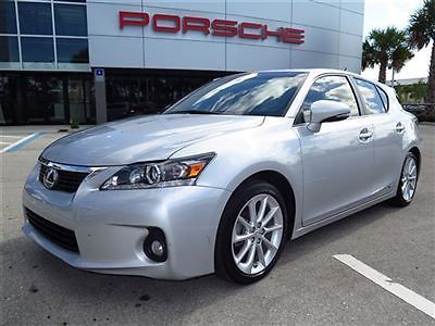 2012 lexus ct200h hybrid 40 mpg 1 owner clean carfax leather