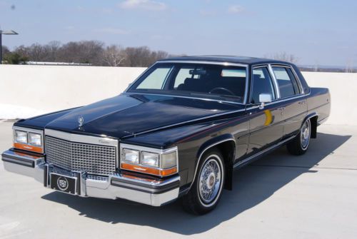 1987 cadillac fleetwood brougham d&#039;elegance - only 25k original miles - must see
