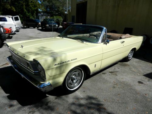 Gorgeous 1965 ford galaxie 500 convertible,big block 352fe,very original,lo resv