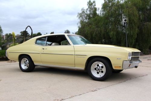 1970 chevrolet chevelle v8 auto ac 100% rust free california/arizona car $11,900
