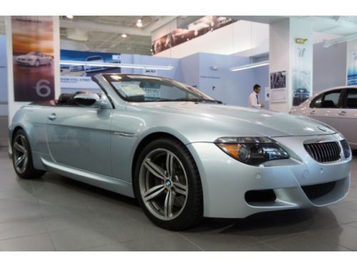 2007 bmw m6 convertible,clean carfax,heads up display,comfort access,florida car