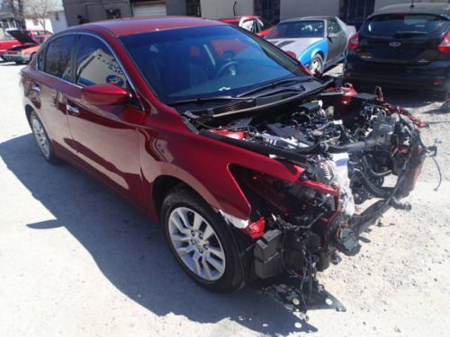 2014 nissan altima s, clear title, runs and drives, damaged, sedan,non salvage