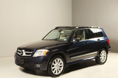 2010 mercedes benz glk350 panoroof premium packag  xenons leather alloys cd wood