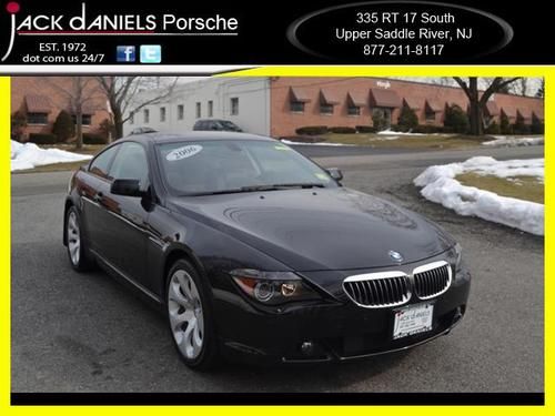 2006 bmw 6 series coupe low reserve