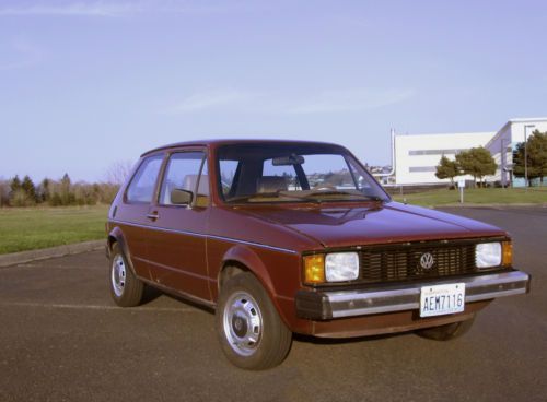 1984 volkswagen rabbit l hatchback 2-door 1.6l