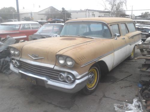 1958 yeoman station wagon * like  impala * runs drives patins * california solid