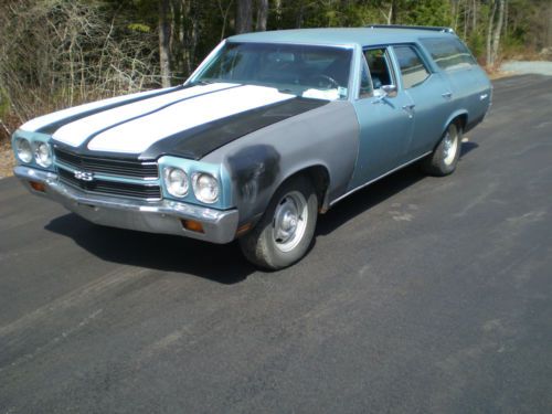 1970 chevelle greenbrier wagon, 250 cid auto, power steering