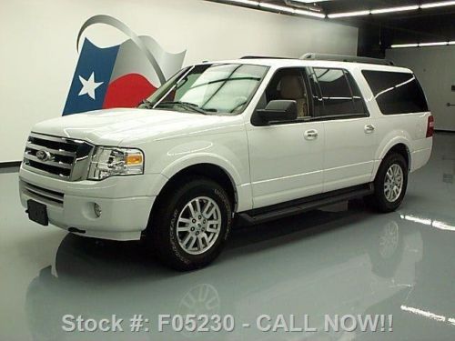 2012 ford expedition el 4x4 8-pass 3rd row 1-owner 55k texas direct auto