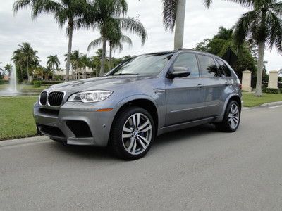2013 bmw x5m head up cold weather camera package led lights rear entertainment