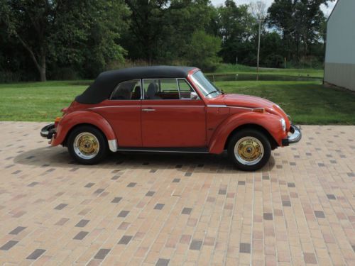 1977 super beetle convertible - stored since 2002