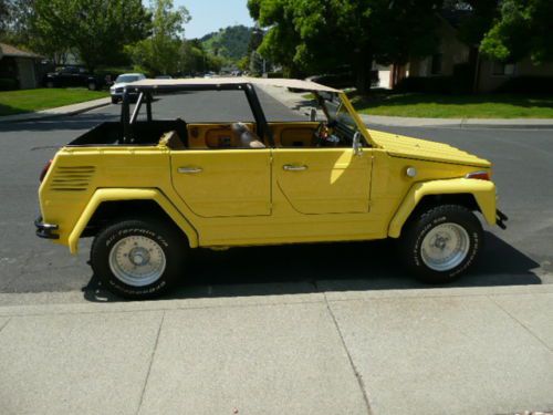 1973 vw thing  1910 cc motor 4 speed dual carbs great cond.