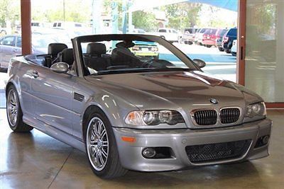 2003 bmw m3 6 speed convertible 1 owner local e46