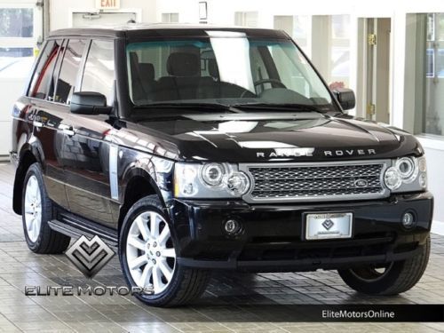 08 range rover supercharged rear dvd 1-owner