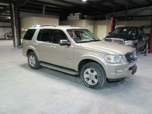2006 explorer limited 4x4 leather nav wrecked damaged project repairable