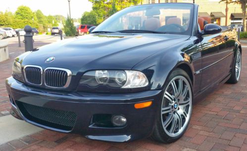Loaded bmw m3 convertible - 2006 - super-low miles! - warranty