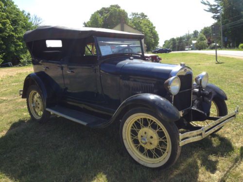 *** 1929 ford model a phaeton ***