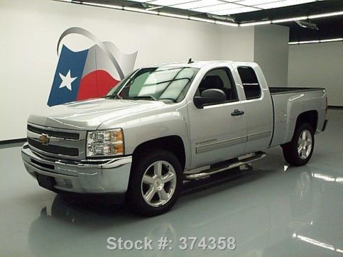 2013 chevy silverado lt ext cab 6-pass leather 20&#039;s 23k texas direct auto