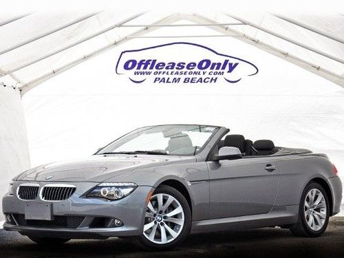 Leather convertible warranty parking sensors cruise control off lease only
