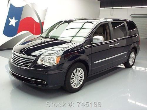 2011 chrysler town &amp; country touring l nav sunroof 25k texas direct auto