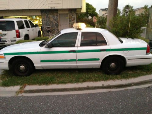 Ford crown victoria police p71  security fire volunteer florida vehicle