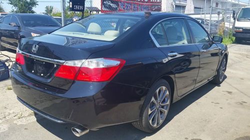 2013 honda accord lx sedan 2.4l salvage repairable 4k miles auto  no reserve