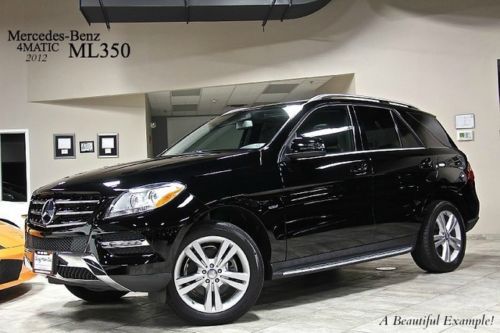2012 mercedes-benz ml350 4matic lighting package xenons loaded one owner!