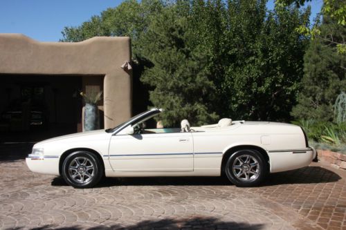 2002 cadillac eldorado convertible, 34,000 miles, 1 owner, last year eldorado