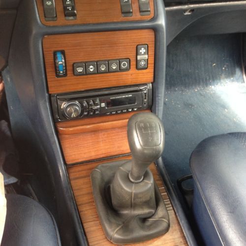 Mercedes benz 300d turbo diesel manual transmission w123 1983