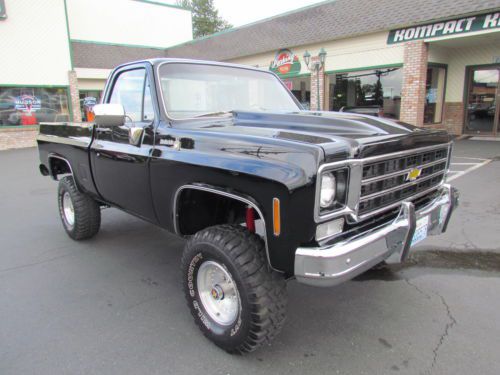 Buy used 1977 Chevrolet 1/2 Ton 4x4 Short Box 454 Frame ...