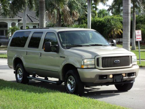 Buy used 2004 FORD EXCURSION TURBO DIESEL LIMITED 4X4 1OWN ...