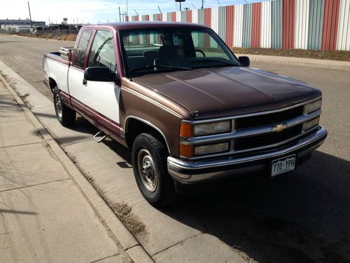 1995 k2500 4x4, ext cab