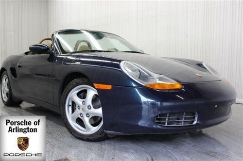 1997 porsche boxster  low miles upgraded audio system bluetooth leather interior